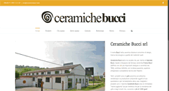 Desktop Screenshot of ceramichebucci.com