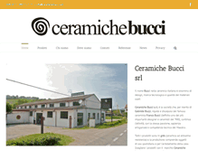 Tablet Screenshot of ceramichebucci.com